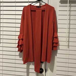 Simply Southern long cardigan w/ belt
Size M
Rust color
Excellent condition